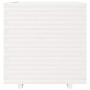 Jardinera madera maciza de pino blanco 70x70x72,5 cm en Macetas y jardineras | Comprar online en Foru.es