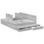 Estructura de Cama con Almacenamiento Gris Sonoma 140x190 cm | Foro24.es | Tu tienda online para hogar, jardín y más Foro24.es