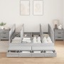 Estructura de Cama con Almacenamiento Gris Sonoma 140x190 cm | Foro24.es | Tu tienda online para hogar, jardín y más Foro24.es