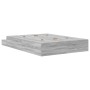 Estructura de Cama con Almacenamiento Gris Sonoma 140x190 cm | Foro24.es | Tu tienda online para hogar, jardín y más Foro24.es