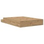 Estructura de cama de almacenamiento Roble Artisan 140x190 cm | Foro24.es | Tu tienda online para hogar, jardín y más Foro24.es