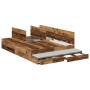 Estructura de Cama de Almacenamiento Madera Vieja 135x190 cm | Foro24.es | Tu tienda online para hogar, jardín y más Foro24.es