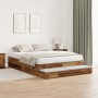Estructura de Cama de Almacenamiento Madera Vieja 135x190 cm | Foro24.es | Tu tienda online para hogar, jardín y más Foro24.es
