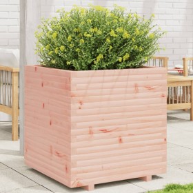 Jardinera madera maciza de abeto Douglas 70x70x72,5 cm en Macetas y jardineras | Comprar online en Foru.es