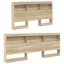 Cama con estantería Roble Sonoma 160x200 cm Madera de calidad | Foro24.es | Tu tienda online para hogar, jardín y más Foro24.es