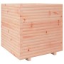 Jardinera madera maciza de abeto Douglas 70x70x72,5 cm en Macetas y jardineras | Comprar online en Foru.es