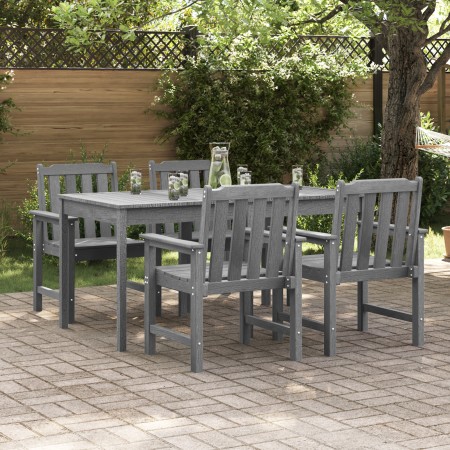 Sillas de Comedor para Jardín  4 pcs Gris Claro 65.5x55.5x88 cm HDPE, Sillas de Comedor para Jardín  2 pcs Gris Claro HDPE | Foro24.es | Tu tienda online para hogar, jardín y más Foro24.es