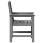 Sillas de Comedor para Jardín  4 pcs Gris Claro 65.5x55.5x88 cm HDPE, Sillas de Comedor para Jardín  2 pcs Gris Claro HDPE | Foro24.es | Tu tienda online para hogar, jardín y más Foro24.es
