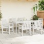Sillas de Comedor de Jardín  6 pcs Blancas 65.5x55.5x88 cm HDPE, Sillas de Comedor de Jardín  2 pcs Blancas HDPE | Foro24.es | Tu tienda online para hogar, jardín y más Foro24.es