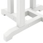 Conjunto de Bar de Jardín  3 Piezas Blanco HDPE, Mesa de Bar  Blanca 55x55x107 cm HDPE, Taburetes de Bar  2 pcs Blancos HDPE | Foro24.es | Tu tienda online para hogar, jardín y más Foro24.es