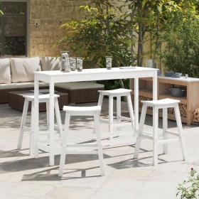 Comprar Taburetes de Bar 6 pcs Blanco HDPE