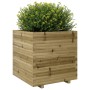 Jardinera madera de pino impregnada 70x70x72,5 cm en Macetas y jardineras | Comprar online en Foru.es