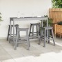 Taburetes de Bar  6 pcs Gris Claro HDPE, Taburetes de Bar  2 pcs Gris Claro HDPE | Foro24.es | Tu tienda online para hogar, jardín y más Foro24.es