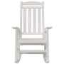 Sillas Mecedoras  2 pcs Blancas 70x92x107.5 cm HDPE, Silla Mecedora  Blanca 70x92x108 cm HDPE | Foro24.es | Tu tienda online para hogar, jardín y más Foro24.es