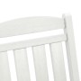 Sillas Mecedoras  2 pcs Blancas 70x92x107.5 cm HDPE, Silla Mecedora  Blanca 70x92x108 cm HDPE | Foro24.es | Tu tienda online para hogar, jardín y más Foro24.es