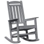 Mecedoras para Jardín 2 pcs Gris Claro 70x92x107.5 cm HDPE, Mecedora para Jardín Gris Claro 70x92x108 cm HDPE de , Sillas de ...