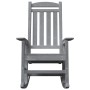 Mecedoras para Jardín 2 pcs Gris Claro 70x92x107.5 cm HDPE, Mecedora para Jardín Gris Claro 70x92x108 cm HDPE de , Sillas de ...