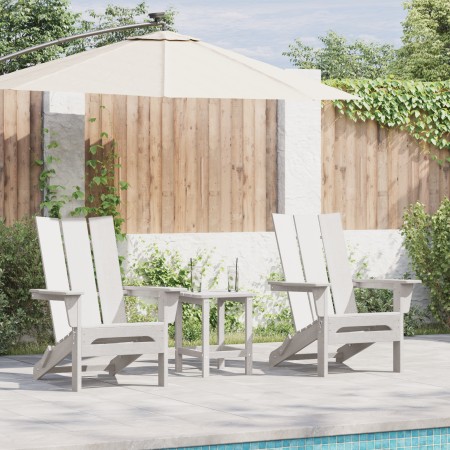 sillas Adirondack plegables  2 pcs Blanco 74.5x80.5x90 cm HDPE, Silla Adirondack plegable  Blanca 74.5x80.5x90 cm HDPE | Foro24.es | Tu tienda online para hogar, jardín y más Foro24.es