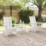 sillas Adirondack plegables  2 pcs Blanco 74.5x80.5x90 cm HDPE, Silla Adirondack plegable  Blanca 74.5x80.5x90 cm HDPE | Foro24.es | Tu tienda online para hogar, jardín y más Foro24.es