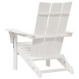 sillas Adirondack plegables  2 pcs Blanco 74.5x80.5x90 cm HDPE, Silla Adirondack plegable  Blanca 74.5x80.5x90 cm HDPE | Foro24.es | Tu tienda online para hogar, jardín y más Foro24.es