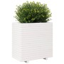 Jardinera madera maciza de pino blanco 70x40x72,5 cm en Macetas y jardineras | Comprar online en Foru.es