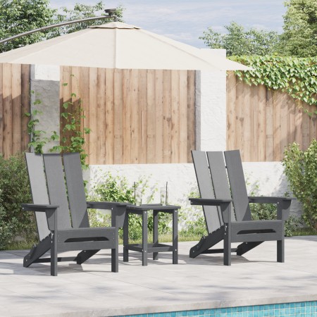 Sillas Adirondack Plegables  2 pcs Gris Claro 74.5x80.5x90 cm HDPE, Silla Adirondack Plegable  Gris Claro 74.5x80.5x90 cm HDPE | Foro24.es | Tu tienda online para hogar, jardín y más Foro24.es