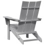 Sillas Adirondack Plegables  2 pcs Gris Claro 74.5x80.5x90 cm HDPE, Silla Adirondack Plegable  Gris Claro 74.5x80.5x90 cm HDPE | Foro24.es | Tu tienda online para hogar, jardín y más Foro24.es