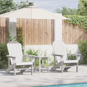 Comprar Sillas Adirondack 2 pcs Blanco 74x82x90