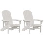 Sillas Adirondack  2 pcs Blanco 74x82x90 cm HDPE, Silla Adirondack  Blanca 74x82x91 cm HDPE | Foro24.es | Tu tienda online para hogar, jardín y más Foro24.es