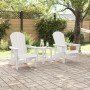 Sillas Adirondack  2 pcs Blanco 74x82x90 cm HDPE, Silla Adirondack  Blanca 74x82x91 cm HDPE | Foro24.es | Tu tienda online para hogar, jardín y más Foro24.es
