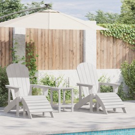 Comprar Sillas Adirondack con Reposapiés 2 pcs
