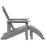 Sillas Adirondack de  con Reposapiés 2 pcs Gris Claro HDPE, Silla Adirondack de  con Reposapiés Gris Claro HDPE | Foro24.es | Tu tienda online para hogar, jardín y más Foro24.es