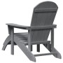 Sillas Adirondack de  con Reposapiés 2 pcs Gris Claro HDPE, Silla Adirondack de  con Reposapiés Gris Claro HDPE | Foro24.es | Tu tienda online para hogar, jardín y más Foro24.es