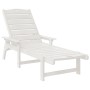 Tumbonas 2 pcs Blancas 162x53x98.5 cm HDPE,  Tumbona Blanca 53x162x98.5 cm HDPE | Foro24.es | Tu tienda online para hogar, jardín y más Foro24.es
