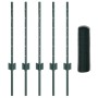 Postes de Valla  11 pcs U-Channel Verde 100 cm Acero, Valla Hexagonal Verde 0.6x10 m Acero | Foro24.es | Tu tienda online para hogar, jardín y más Foro24.es