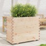 Jardinera madera maciza de pino 90x40x72,5 cm en Macetas y jardineras | Comprar online en Foru.es