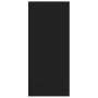 Aparador de madera contrachapada negro 102x33x75 cm de vidaXL, Aparadores - Ref: Foro24-809774, Precio: 95,25 €, Descuento: %