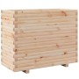Jardinera madera maciza de pino 90x40x72,5 cm en Macetas y jardineras | Comprar online en Foru.es