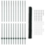 Postes de Cerca  11 pcs U-Channel Verde 160 cm Acero, Cerca Hexagonal  Verde 1.6x25 m Acero | Foro24.es | Tu tienda online para hogar, jardín y más Foro24.es