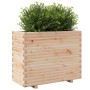 Jardinera madera maciza de pino 90x40x72,5 cm en Macetas y jardineras | Comprar online en Foru.es