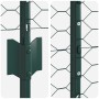 Postes de Cerco 11 pcs U-Channel Verde 100 cm Acero, Cerco Hexagonal Verde 1x50 m Acero de , Postes de cerca - Ref: Foro24-33...