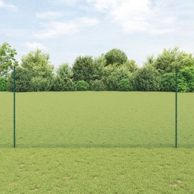 Postes de Cerca 11 pcs U-Channel Verde 160 cm Acero, Cerca Hexagonal Verde 1.6x50 m Acero de , Postes de cerca - Ref: Foro24-...