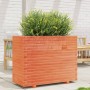 Jardinera madera maciza de pino marrón cera 90x40x72,5 cm en Macetas y jardineras | Comprar online en Foru.es