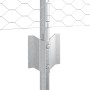 Postes de Cerca 11 pcs U-Channel 40 cm Acero Galvanizado,  Cerca Hexagonal 0.4x100 m Acero Galvanizado | Foro24.es | Tu tienda online para hogar, jardín y más Foro24.es