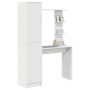 Escritorio con Almacenamiento Blanco Madera Elaborada | Foro24.es | Tu tienda online para hogar, jardín y más Foro24.es