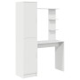 Escritorio con Almacenamiento Blanco Madera Elaborada | Foro24.es | Tu tienda online para hogar, jardín y más Foro24.es