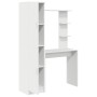 Escritorio con Almacenamiento Blanco Madera Elaborada | Foro24.es | Tu tienda online para hogar, jardín y más Foro24.es