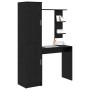 Escritorio con almacenamiento roble negro madera elaborada | Foro24.es | Tu tienda online para hogar, jardín y más Foro24.es