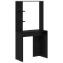 Escritorio con almacenamiento roble negro madera elaborada | Foro24.es | Tu tienda online para hogar, jardín y más Foro24.es