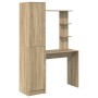 Escritorio con Almacenamiento Roble Sonoma Madera Elaborada | Foro24.es | Tu tienda online para hogar, jardín y más Foro24.es